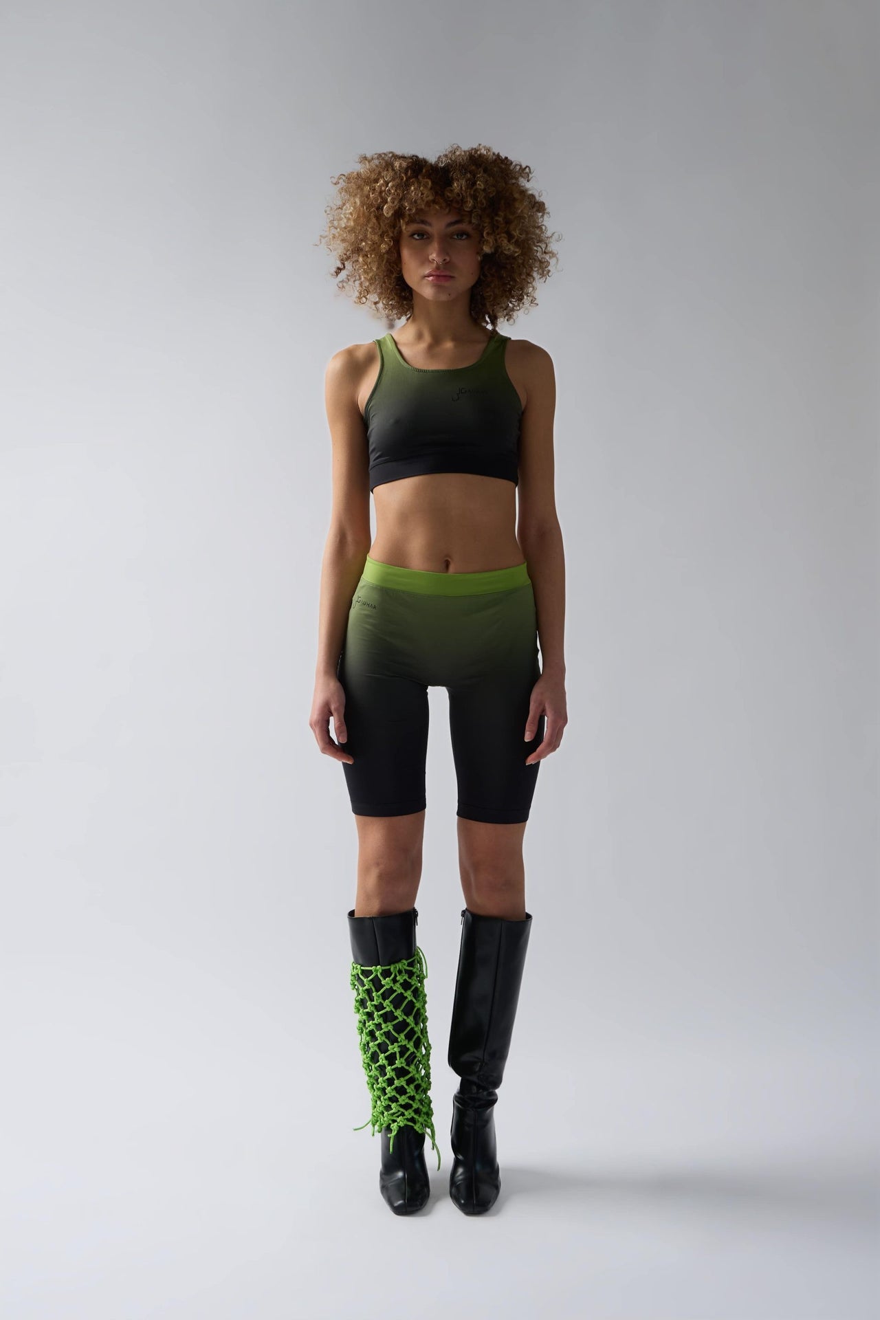Pantaloncini da Biker con Effetto Verniciato - Edizione 02
