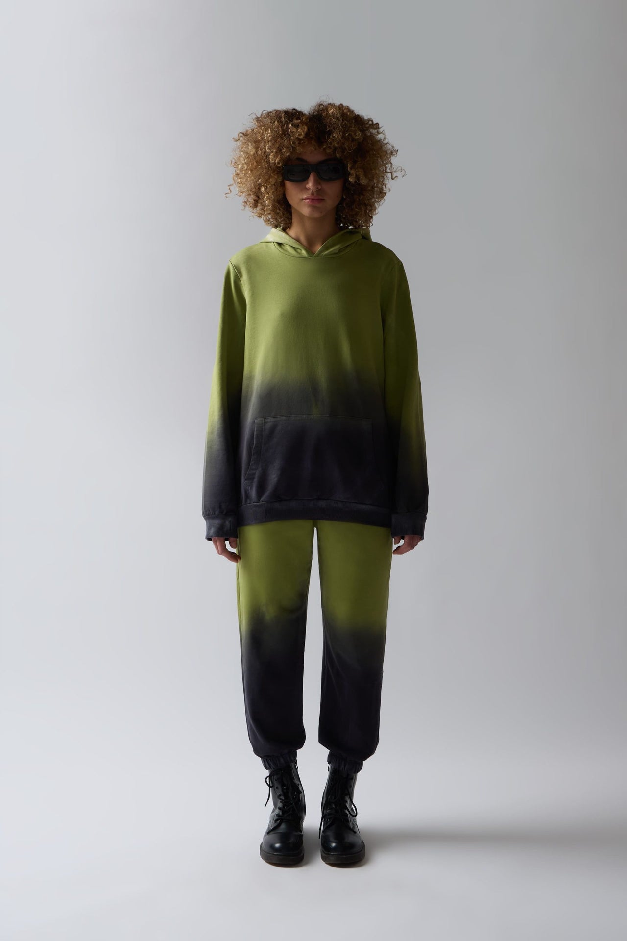 Felpa con cappuccio effetto spruzzato - Edizione 01
