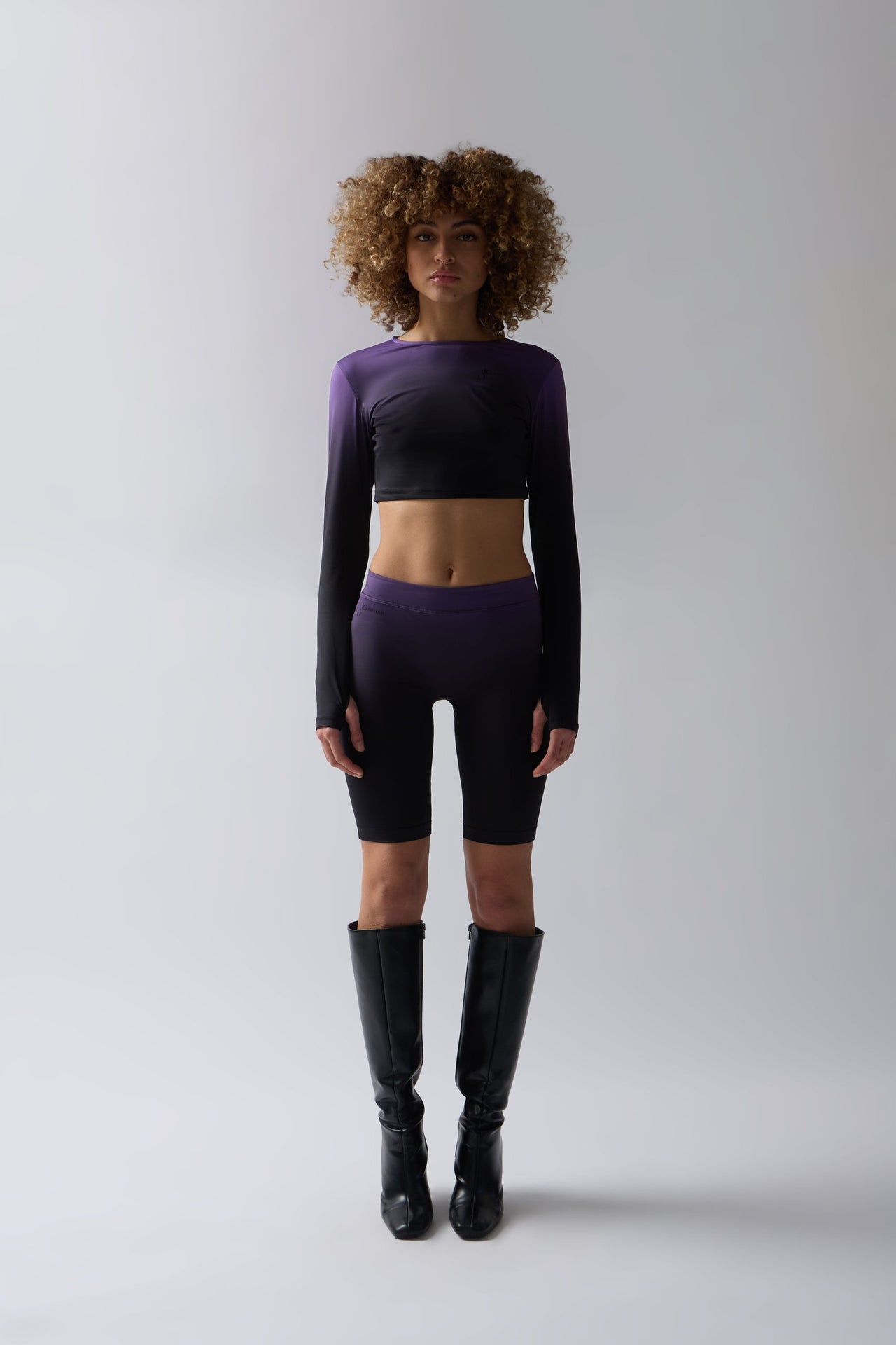Biker shorts effetto spray modello B - Edizione 01