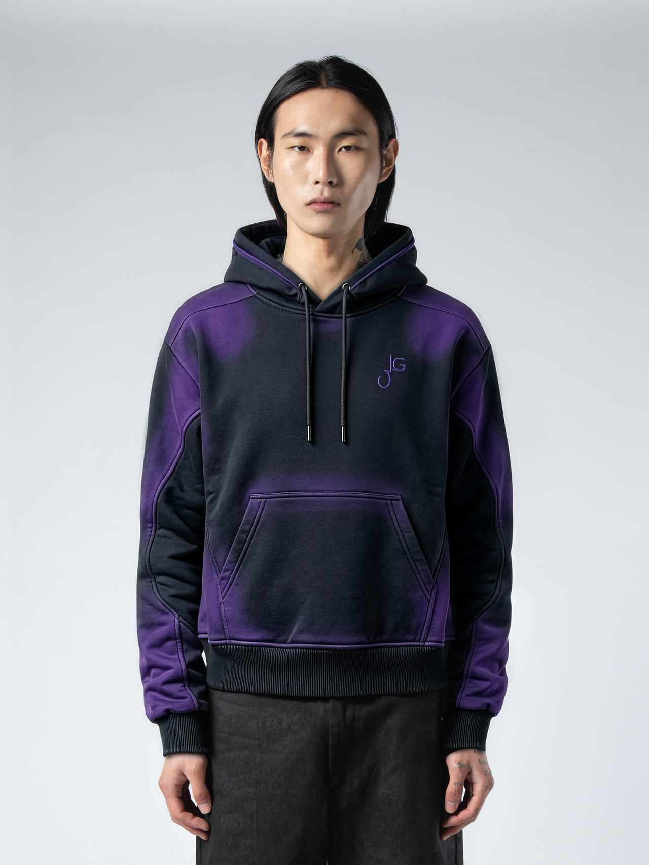 Distressed Sprayed Core Hoodie — Edition 01