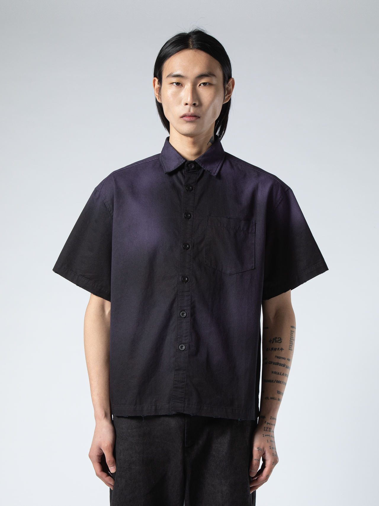 DERMATEX PURPLE SHORTSLEEVE SHIRT