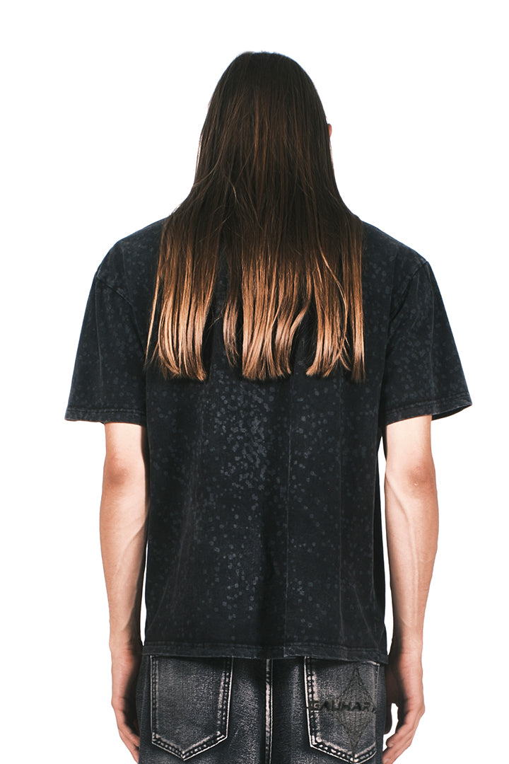 BLACK SAND ALLOVER T-SHIRT