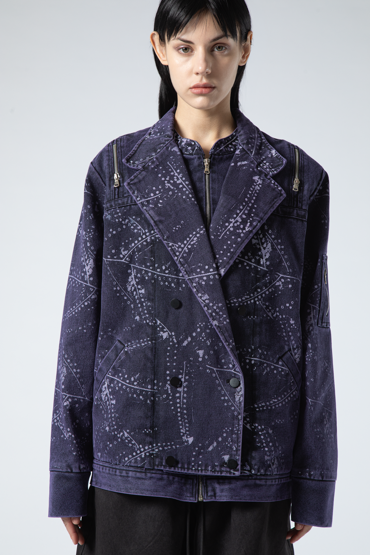 LASERED PURPLE JACKET