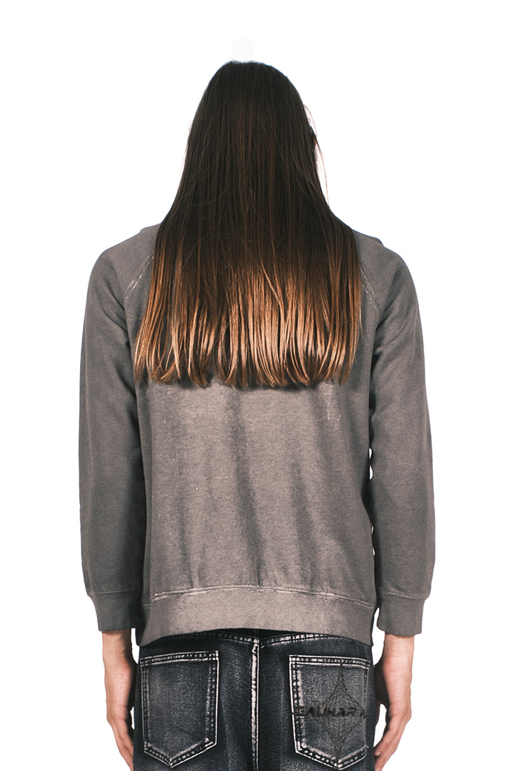 GREY CREWNECK SWEATSHIRT