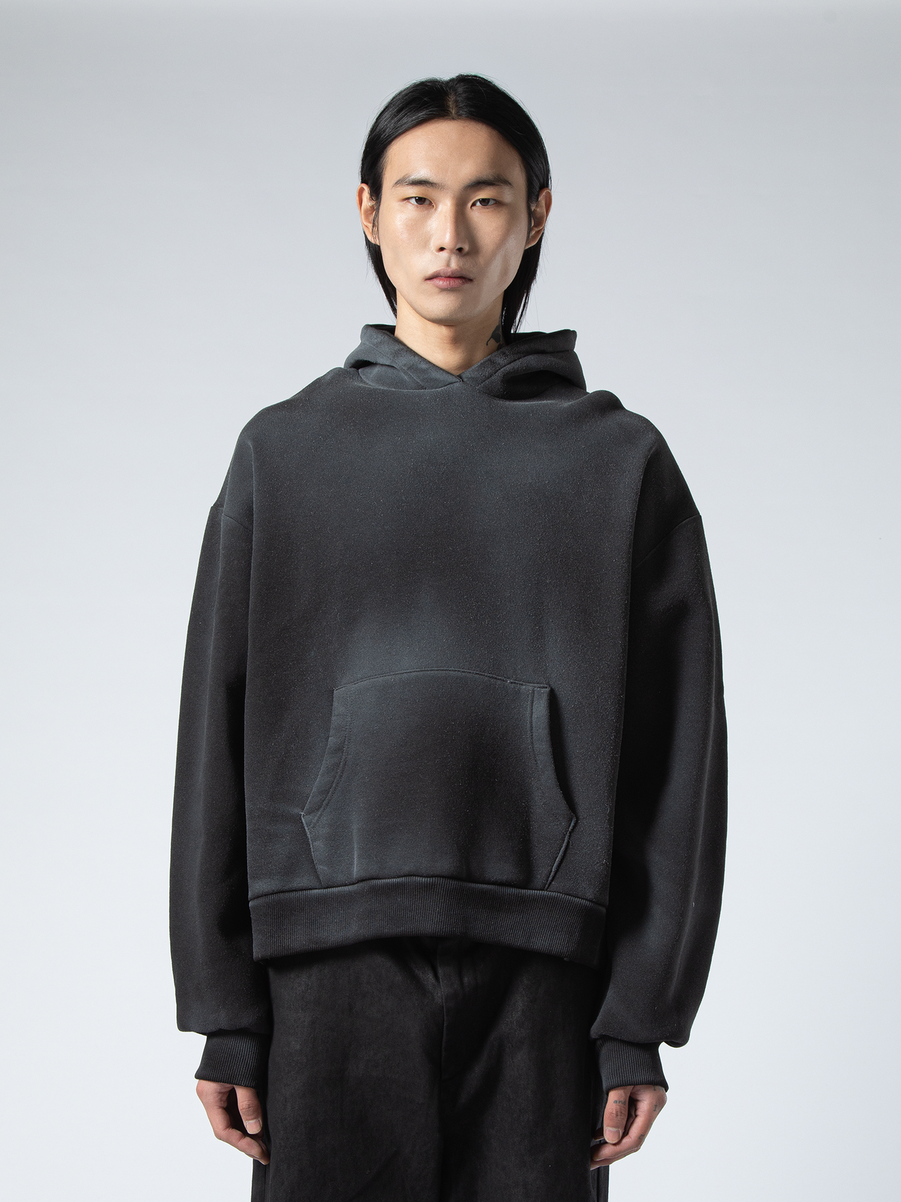 DERMATEX GREY HOODIE