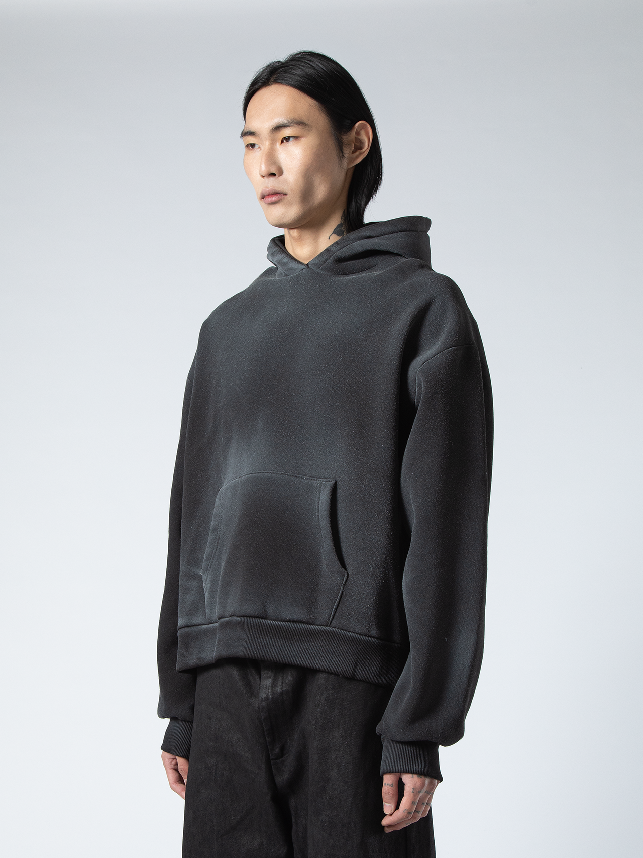 DERMATEX GREY HOODIE
