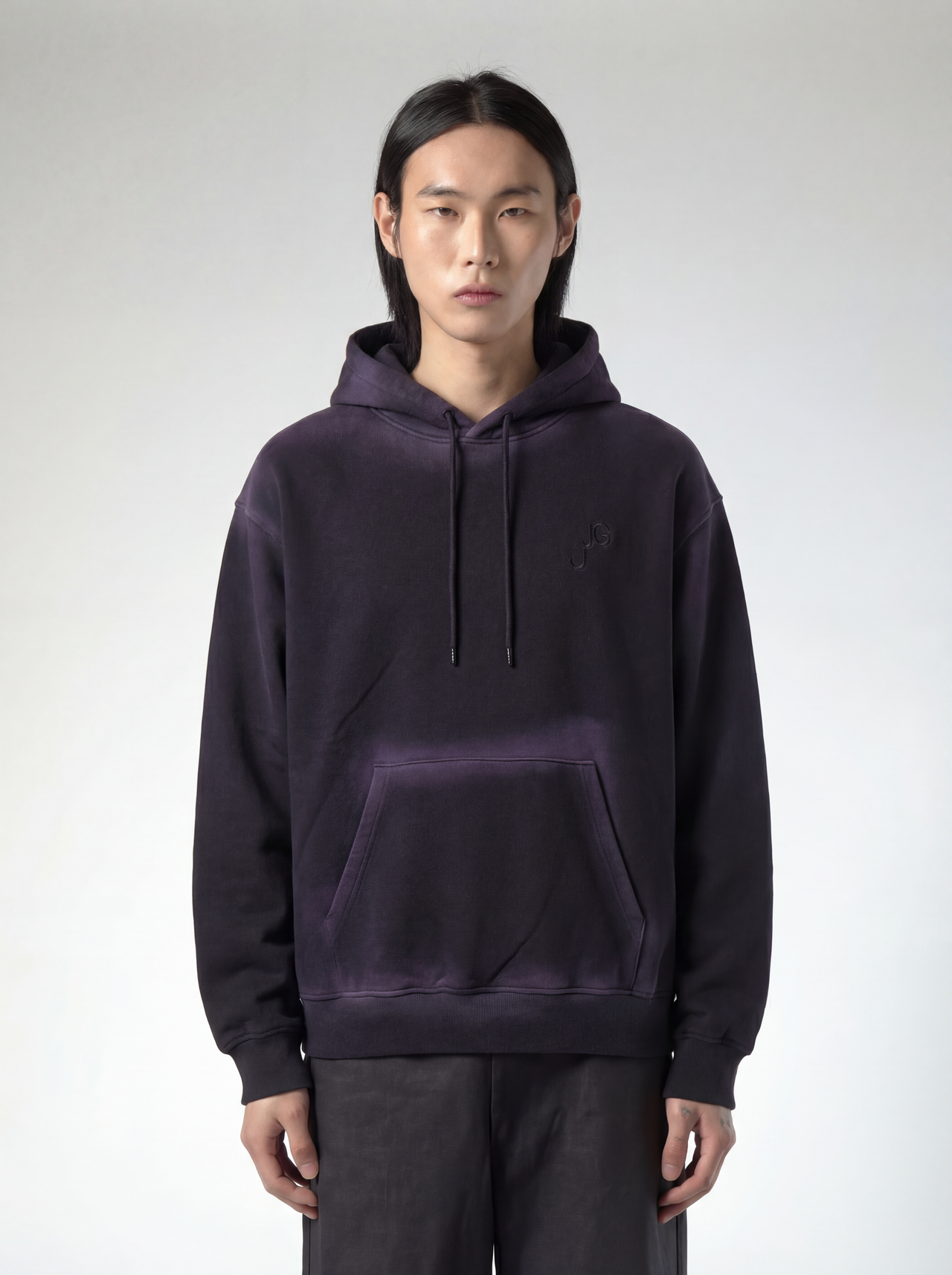 PURPLE SPRAY-DERMA HOODIE