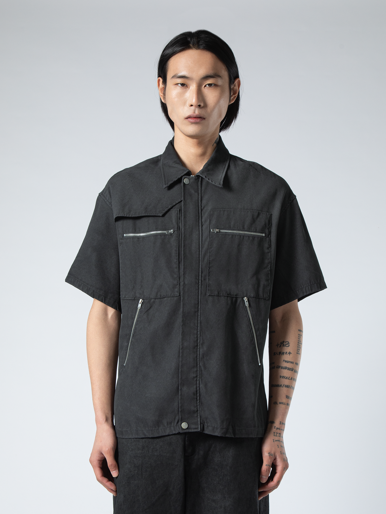 ZIP POCKET DERMATEX SHIRT