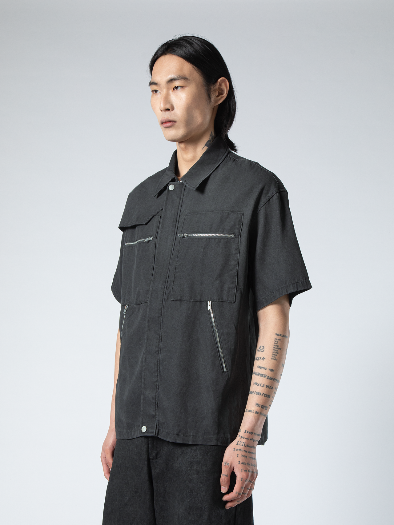 ZIP POCKET DERMATEX SHIRT