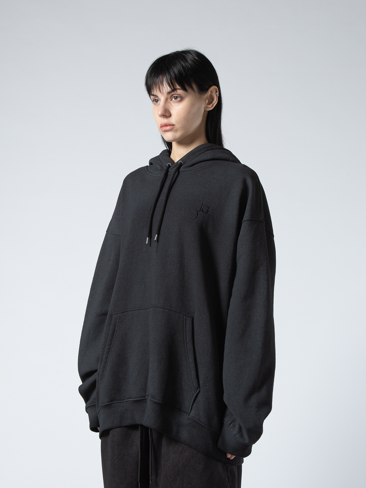 PRINTED DERMATEX HOODIE