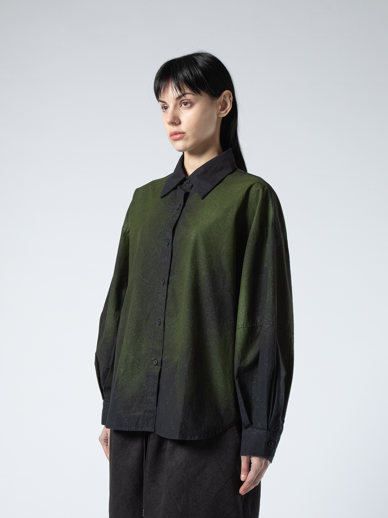 GREEN DERMATEX SHIRT