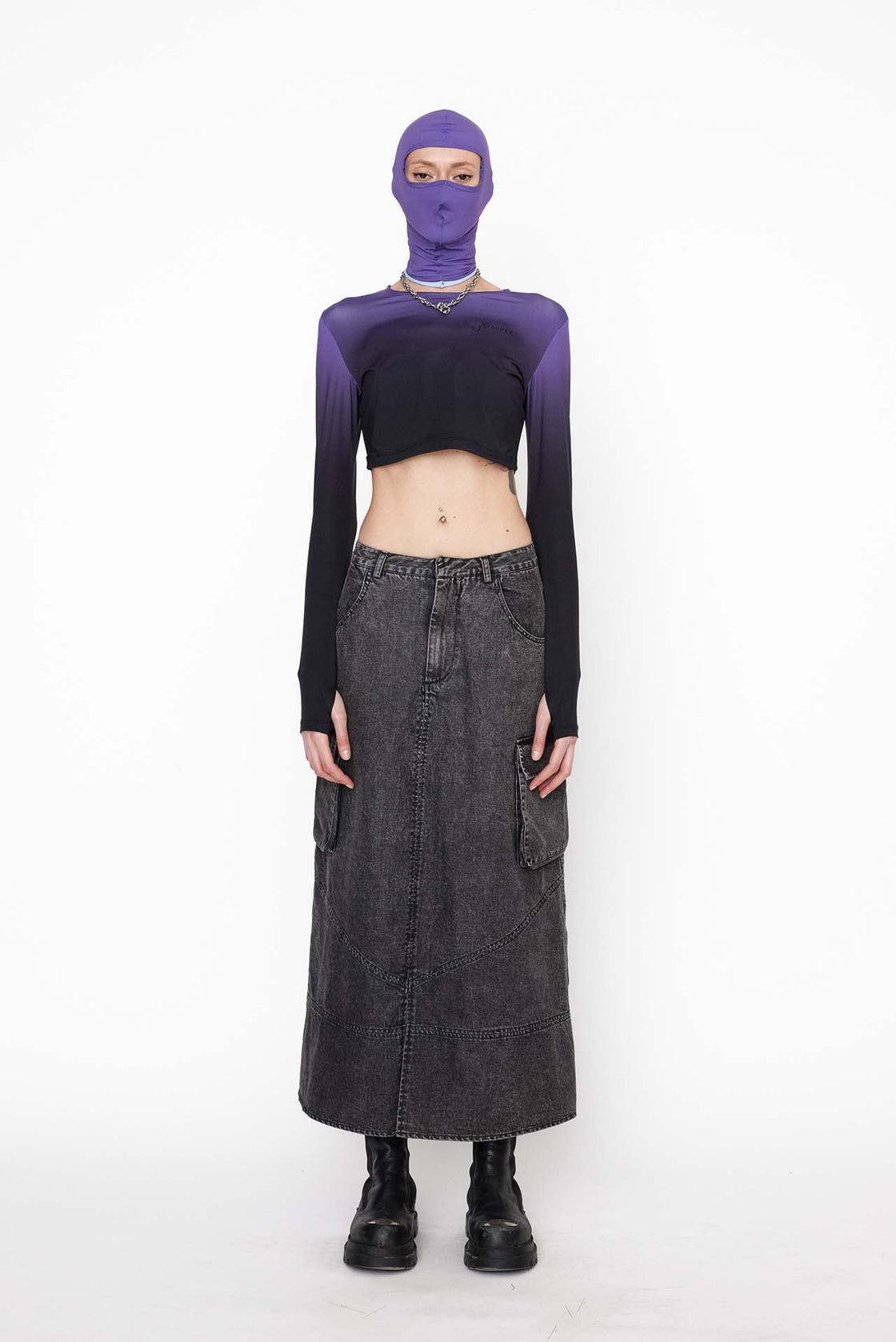 PURPLE WOMAN BALACLAVA