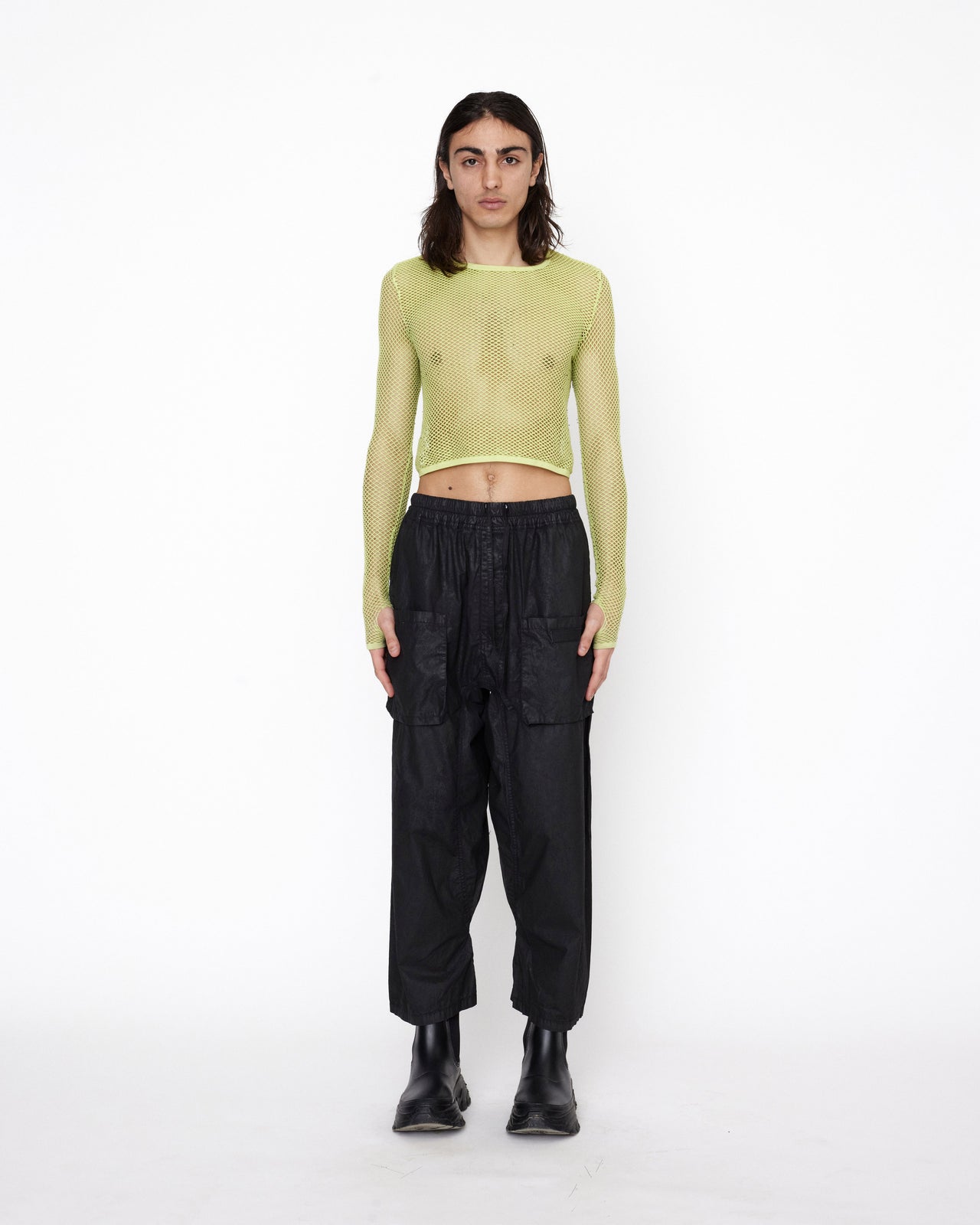 GAUHAR ALI ELASTIC PANTS