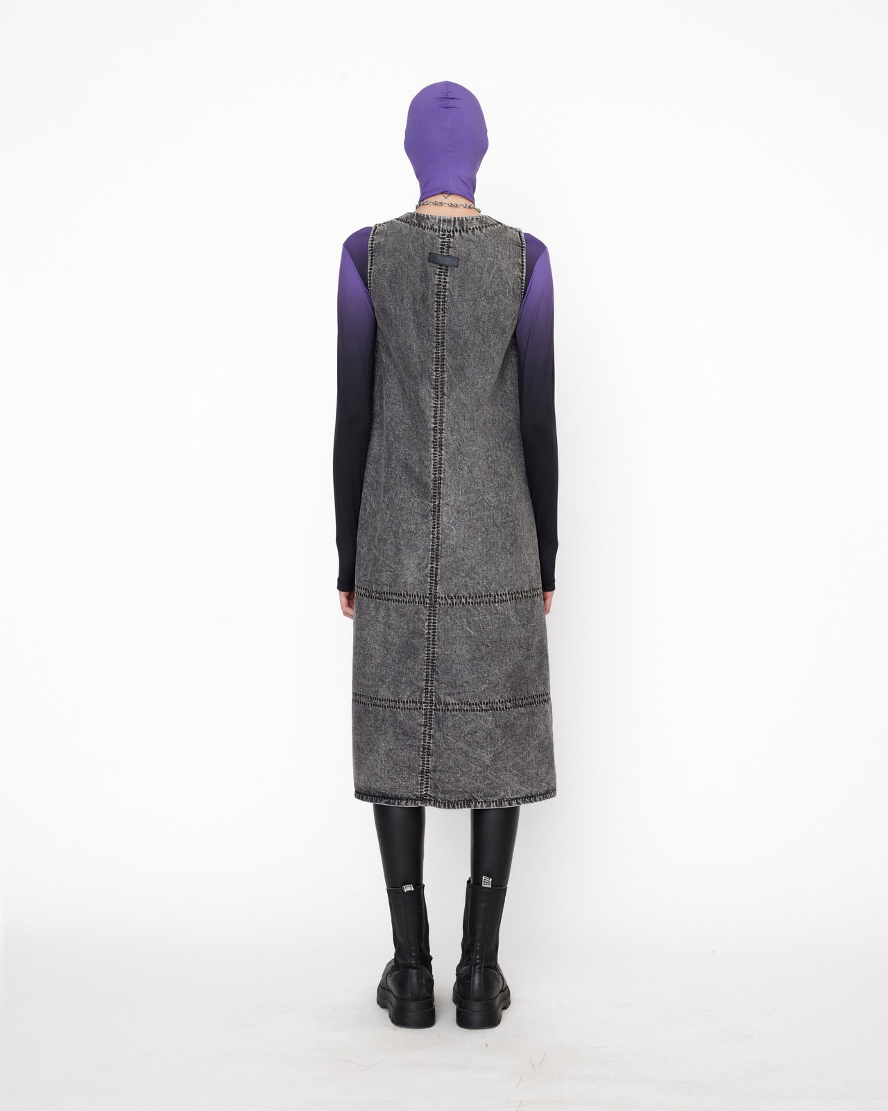 GAUHAR ALI DENIM DRESS