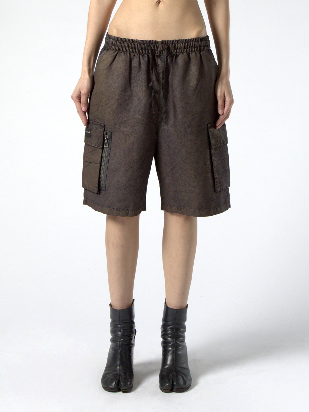 ELASTICATED CARGO SHORTS