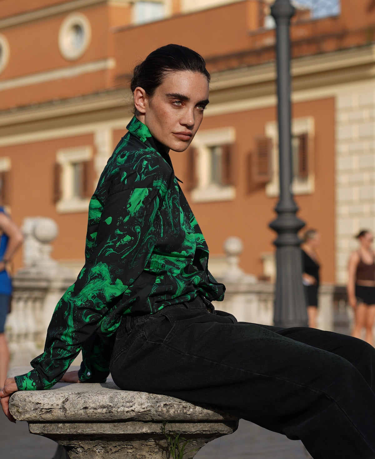 Camicia strutturata con stampa Core - Edizione 01
