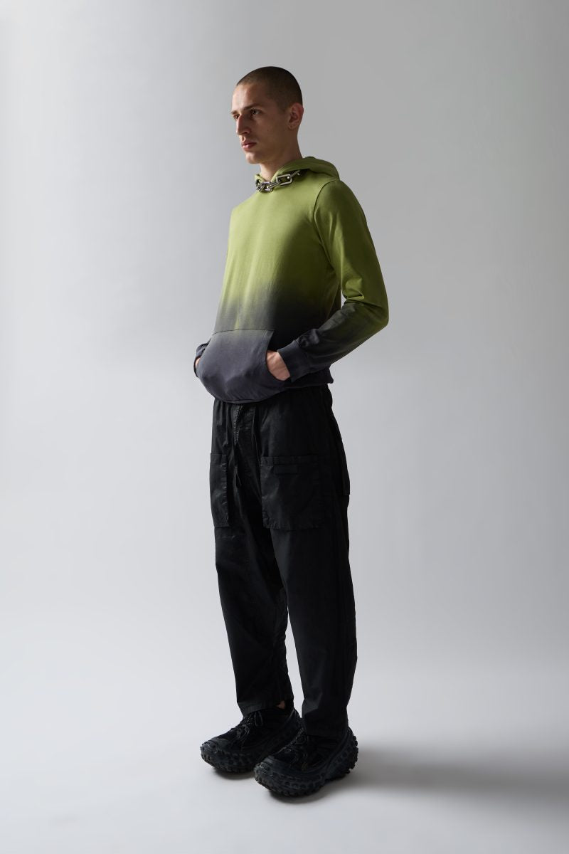 DERMATEX BLACK CARGO PANTS