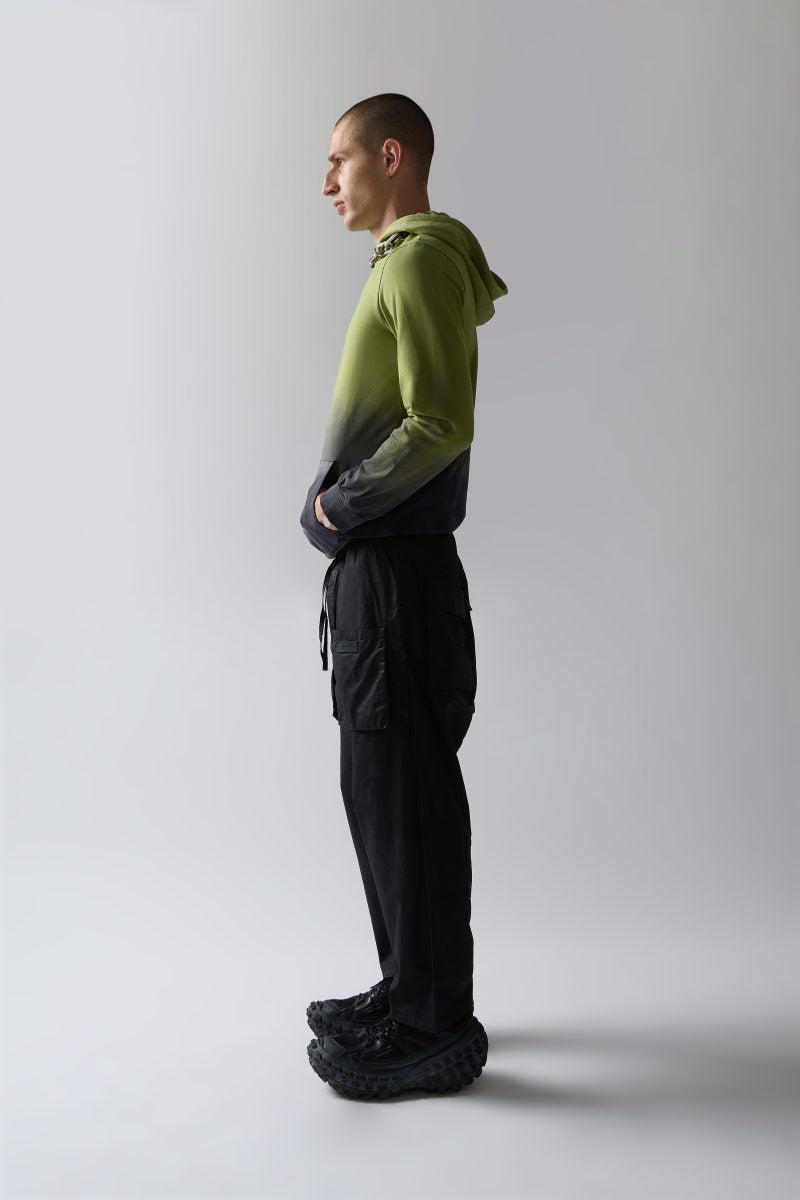 DERMATEX BLACK CARGO PANTS