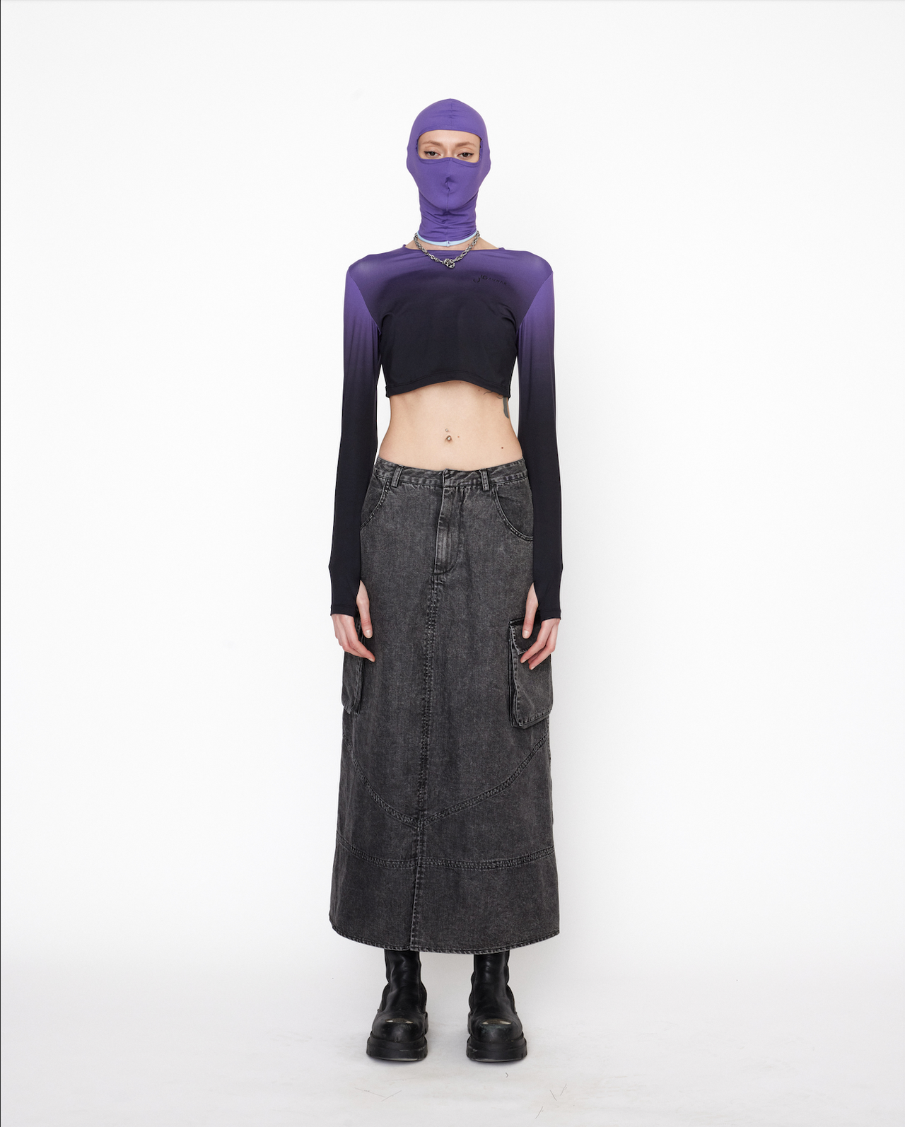 PURPLE WOMAN BALACLAVA