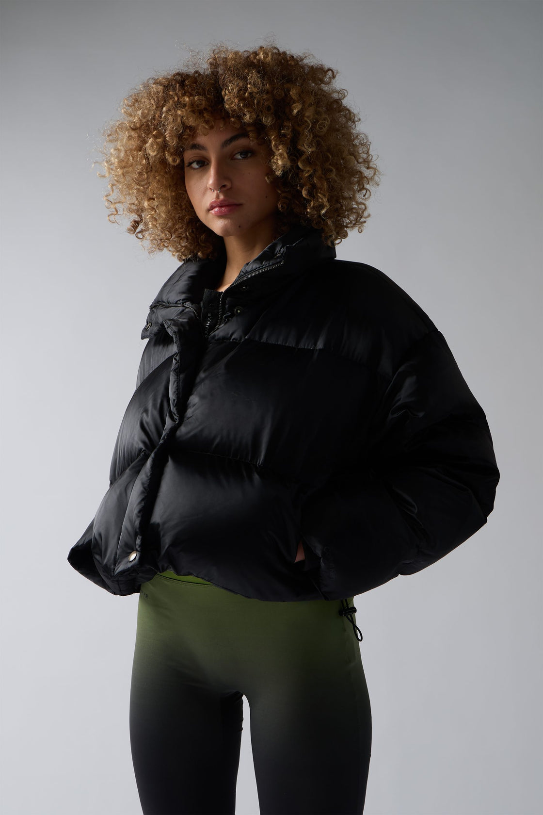 BLACK TECH PUFFER JACKET