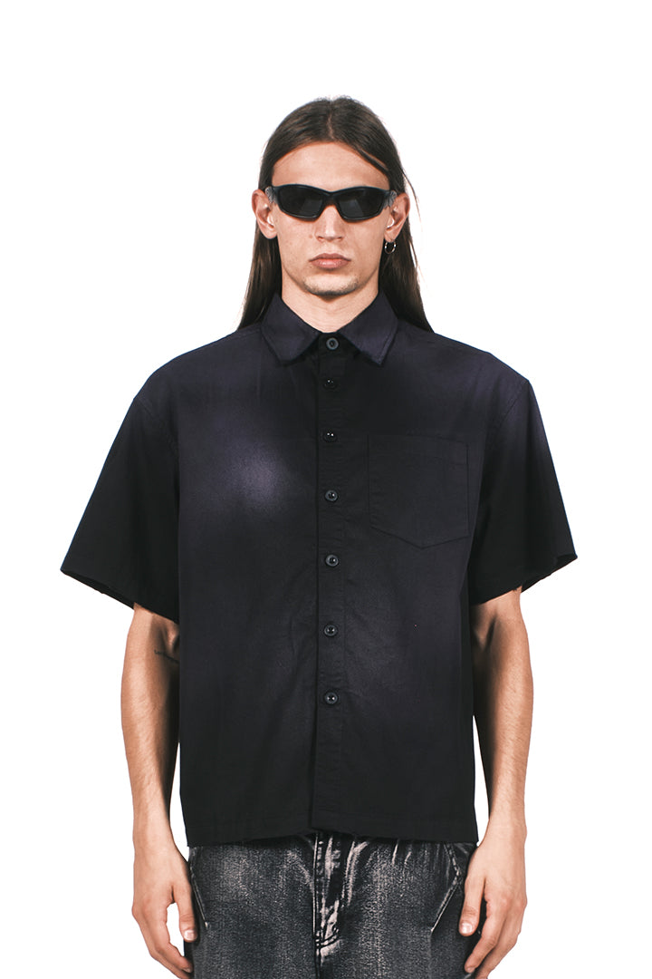 BLACK SHORT SLEEVES SHIRT